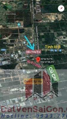 [CHÍNH CHỦ] Bán đất khu công nghiệp Đức Hoà 3, xã Đức Lập, tỉnh Tây Ninh (xã Đức Lập Hạ, tỉnh Long An cũ) view sông Thầy Cai (Kênh Xáng) giáp ranh với Củ Chi, Thành phố Hồ Chí Minh.