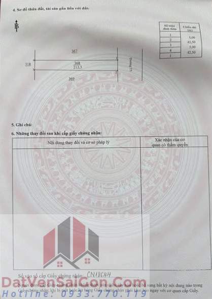 Đất khu công nghiệp Becamex Chơn Thành đường nhựa T5 25m, DT 5m x 42m Full ODT