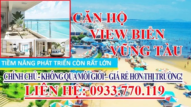 Chính chủ kẹt tiền cần bán lại căn hộ biển Vũng Tàu cách biển bãi sau 150m giá rẻ